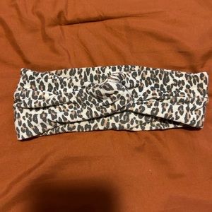 Aerie leopard print headband
